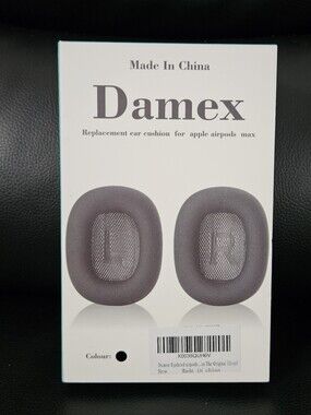 Damex Replacement Ear Cushions for Apple AirPods Max - Grey NIB